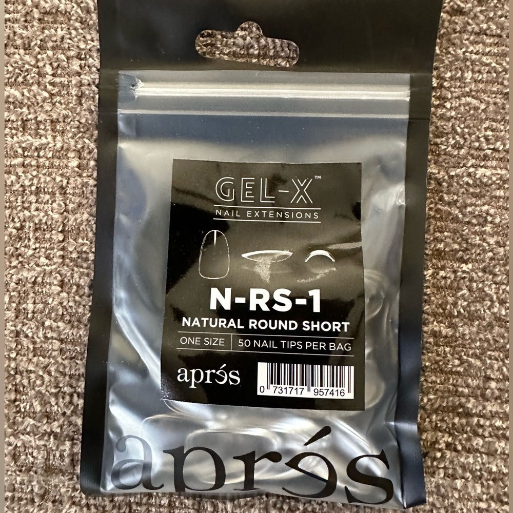 Natural Round Short Refill (50 tips per bag) N-RS-1